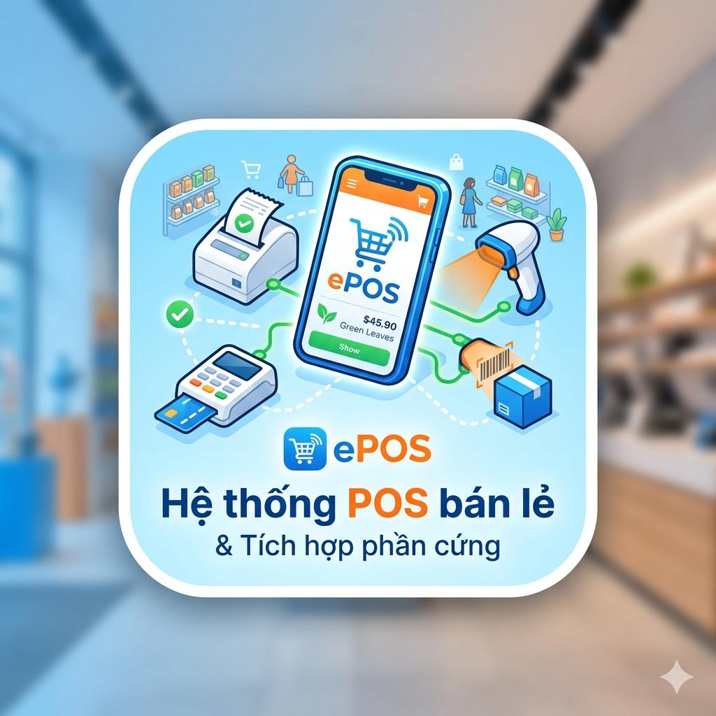 Dự án POS bán lẻ — tích hợp phần cứng và phần mềm